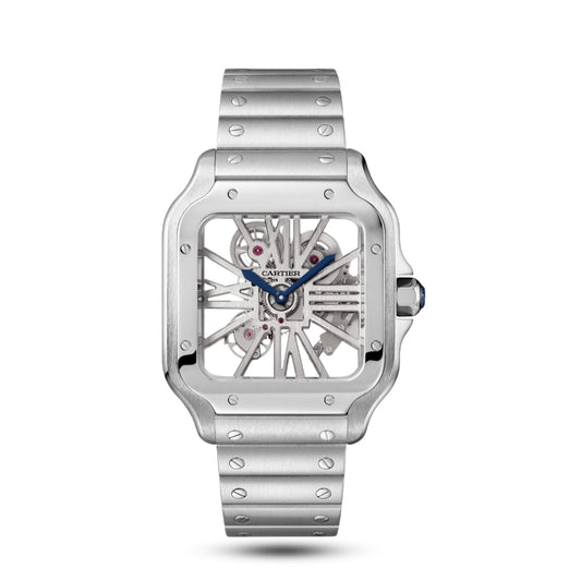 Cartier Skeleton Argenté